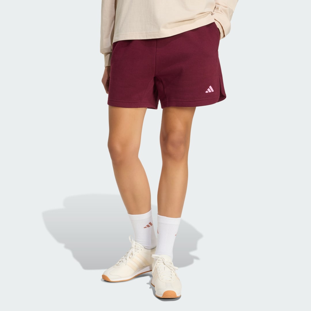 3 Stripes Studio Fleece Loose Shorts