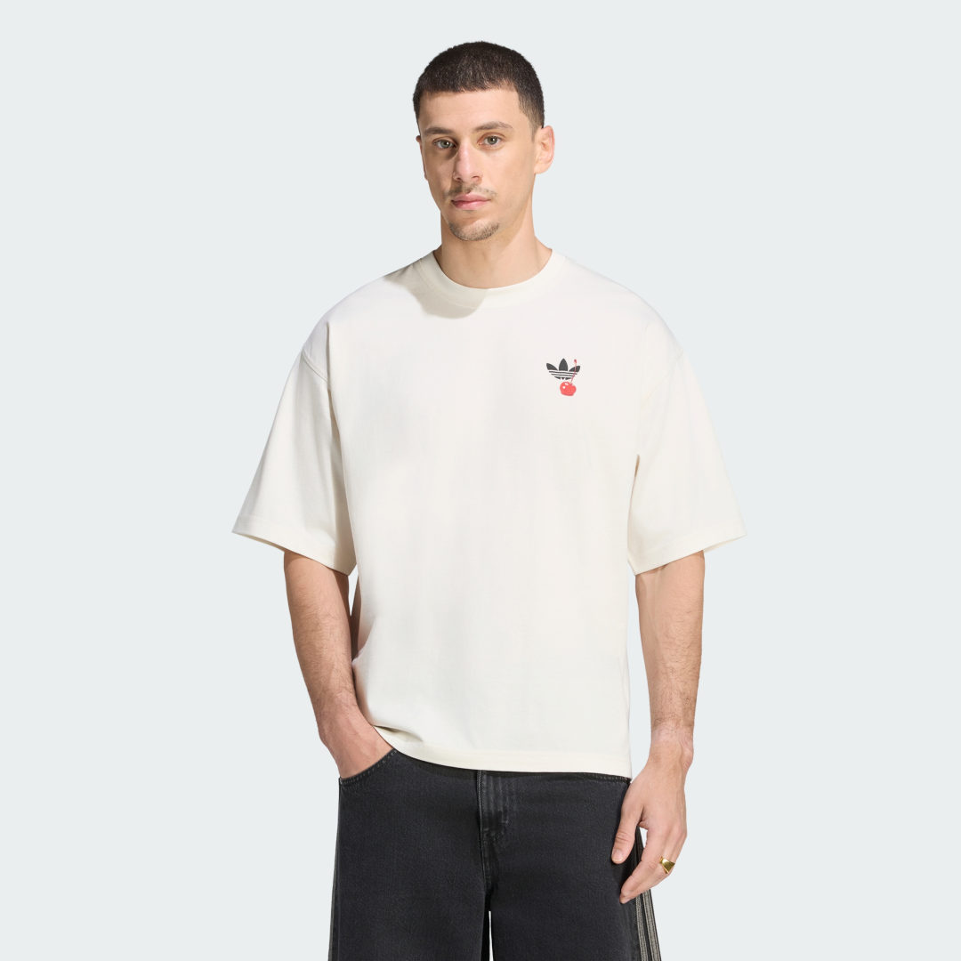 CAKE GRAPHIC OVERSIZED T-SHIRT
