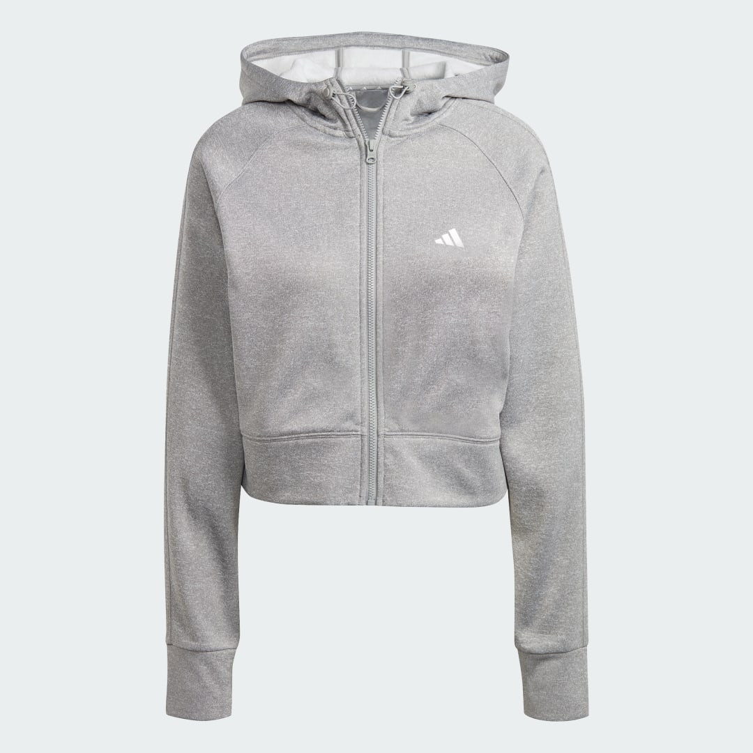 AEROREADY Game and Go Full-Zip Hooded Fleece Jacket