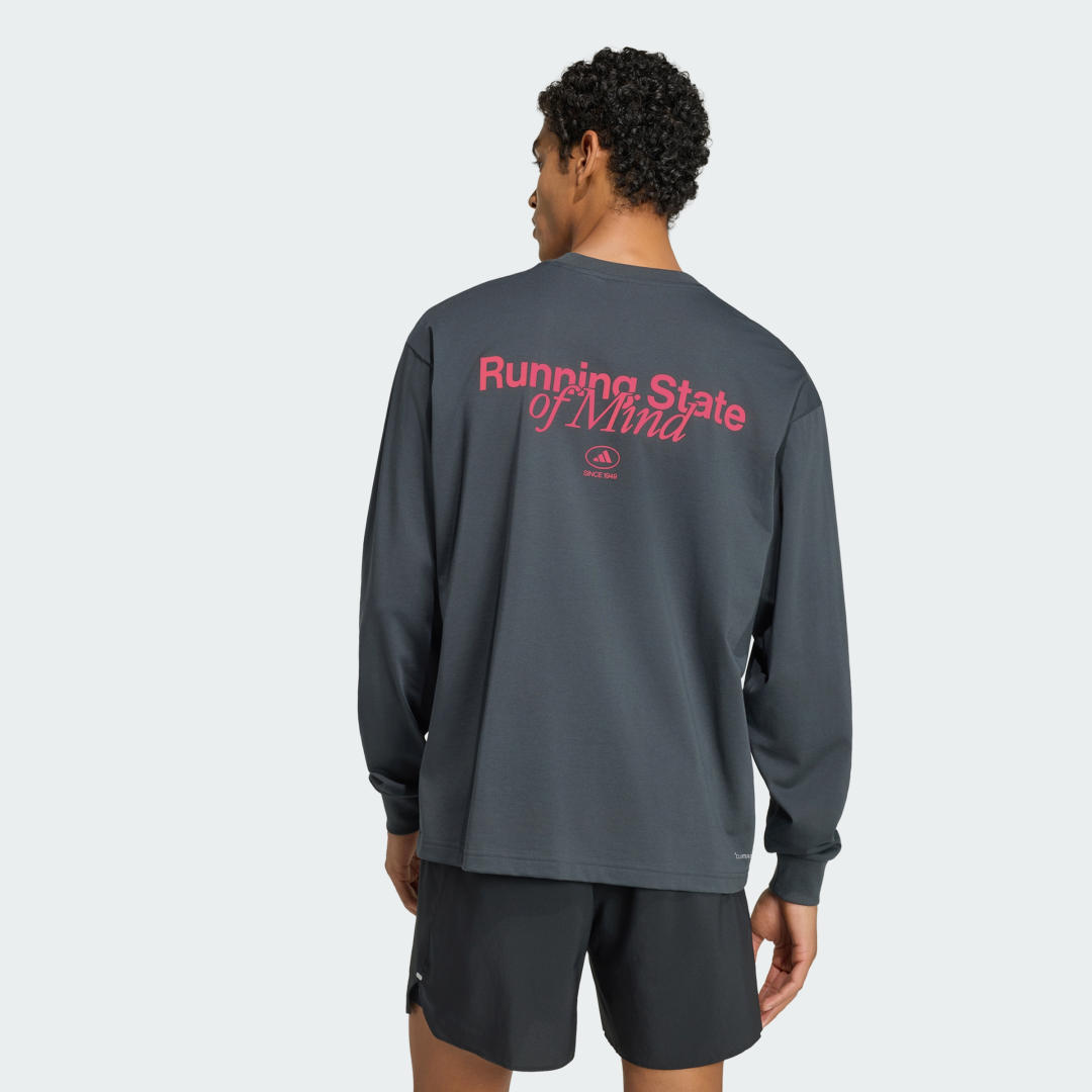 Running State Of Mind Graphic Långärmad t-shirt