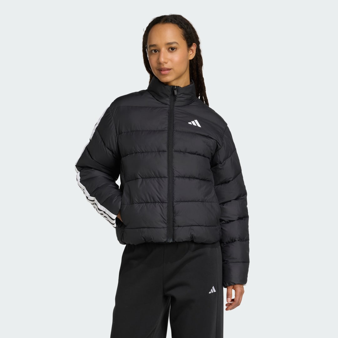 Essentials CLIMAWARM 3-Stripes Synthetic Down Jackets