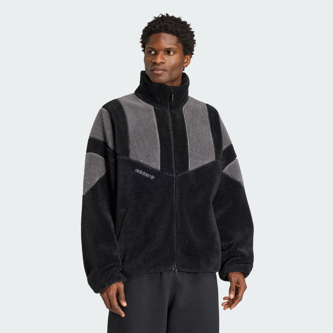 ADICOLOR BLOCKED FLEECE TRÄNINGSJACKA