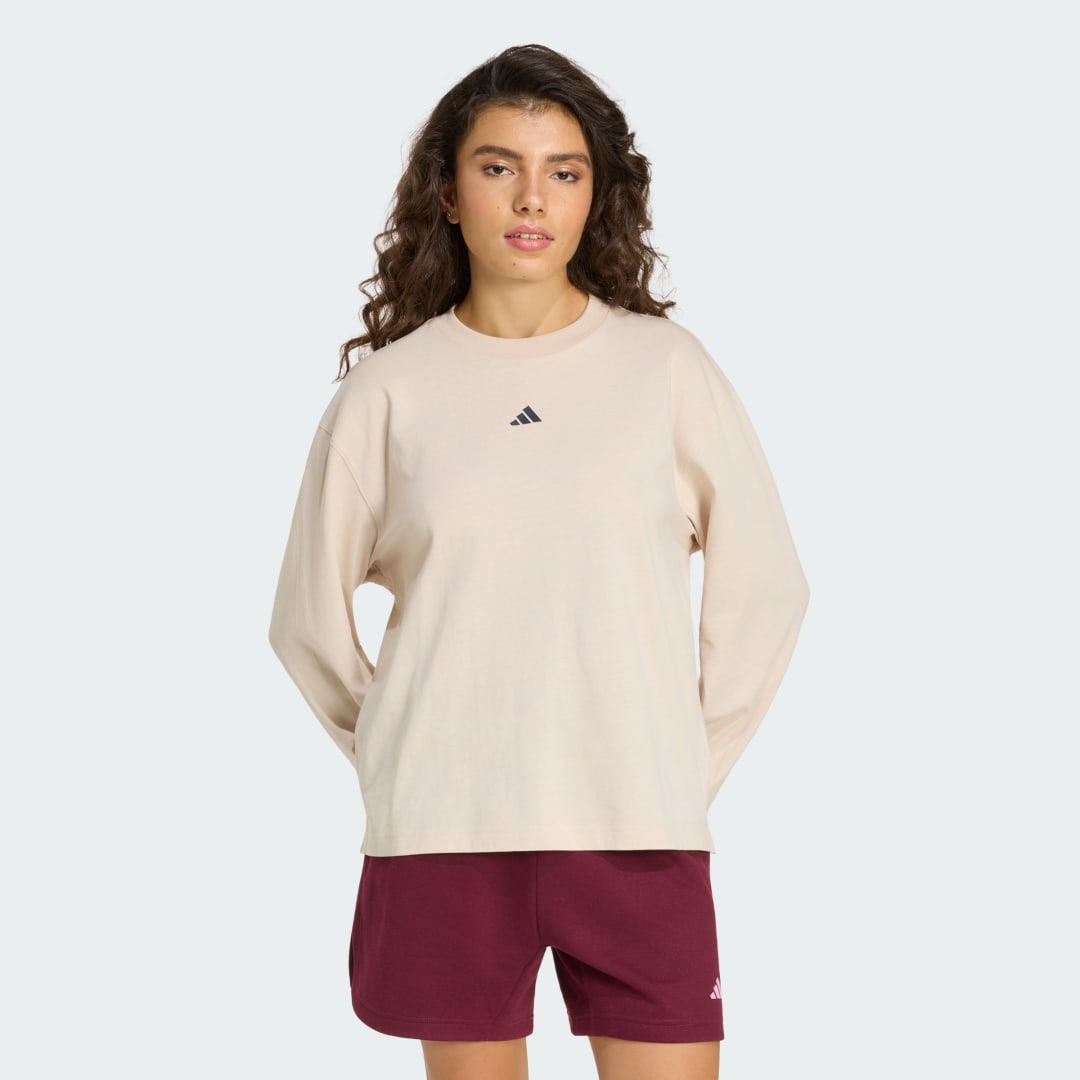 3 STRIPES STUDIO BOYFRIEND LÅNGÄRMAD T-SHIRT