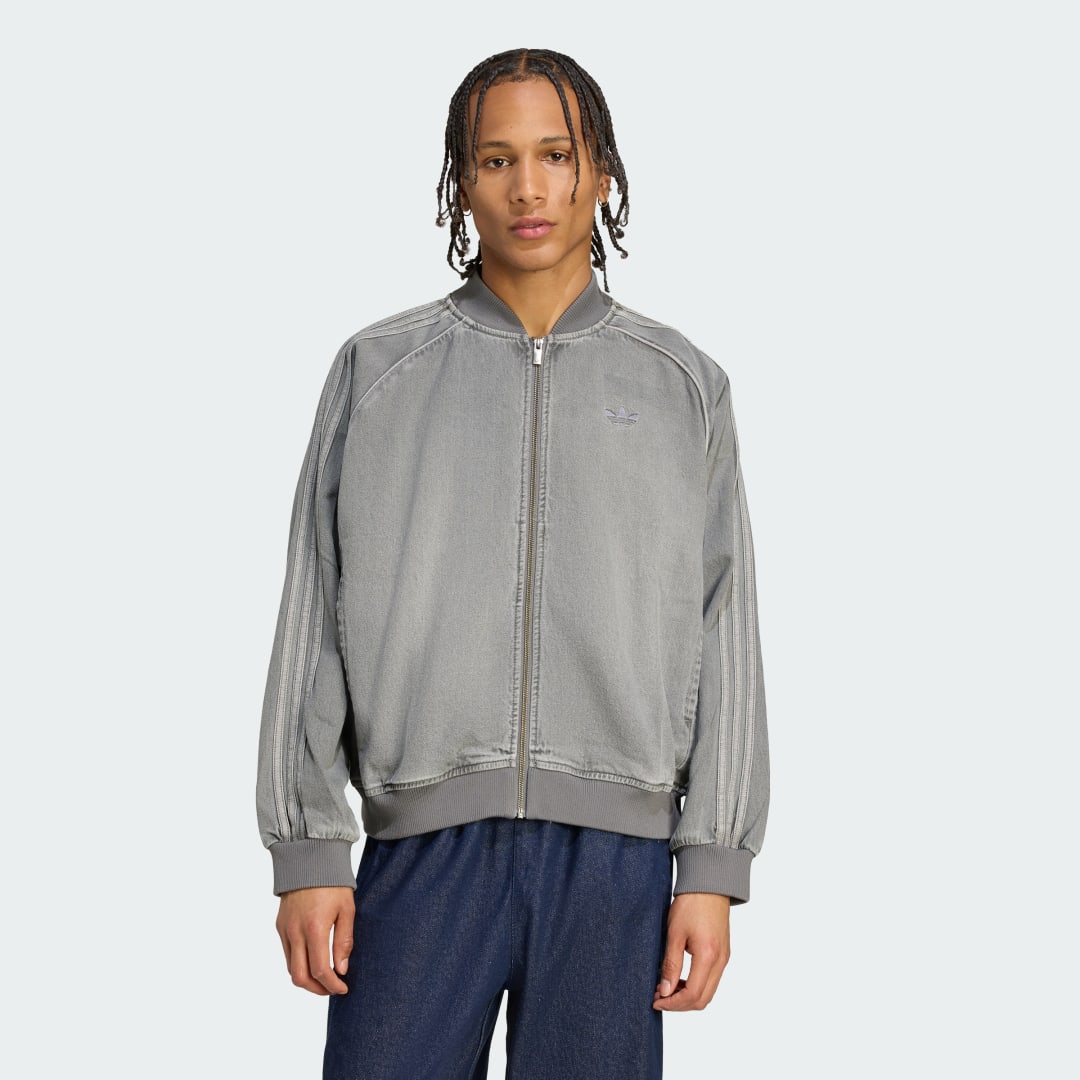 SST Adicolor Loose SST Svart jeansjacka