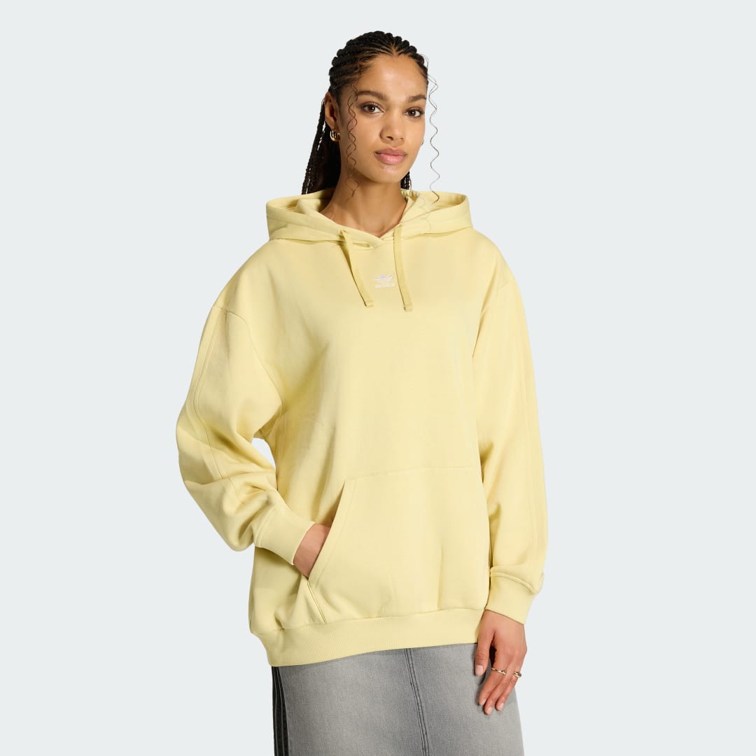 ESSENTIALS OVERSIZED FLEECE HOODIE