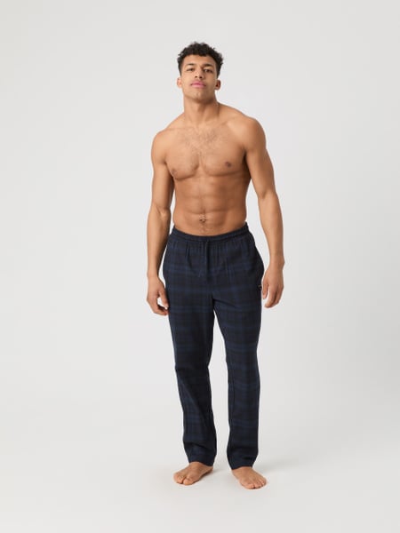 Björn Borg Core Flannel Pyjama Pants Marinblå, L
