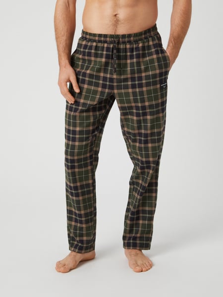 Björn Borg Core Flannel Pyjama Pants Grön, L