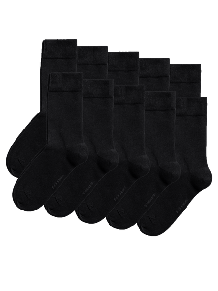 Björn Borg Essential Socks 10-pack Svart, 36-40
