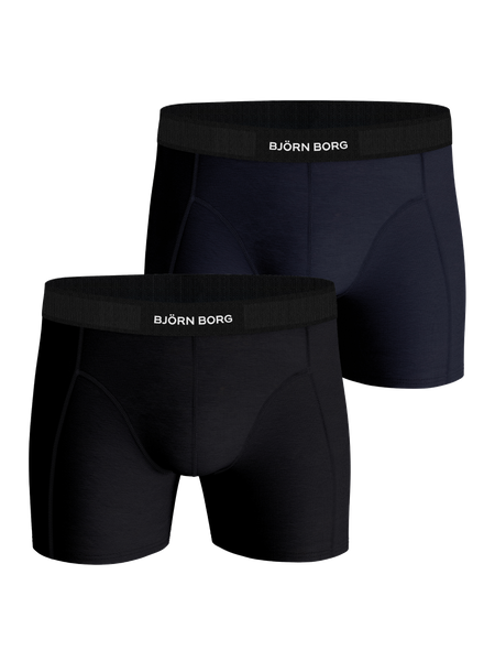 Björn Borg Premium Cotton Stretch Boxer 2-pack Multi, L