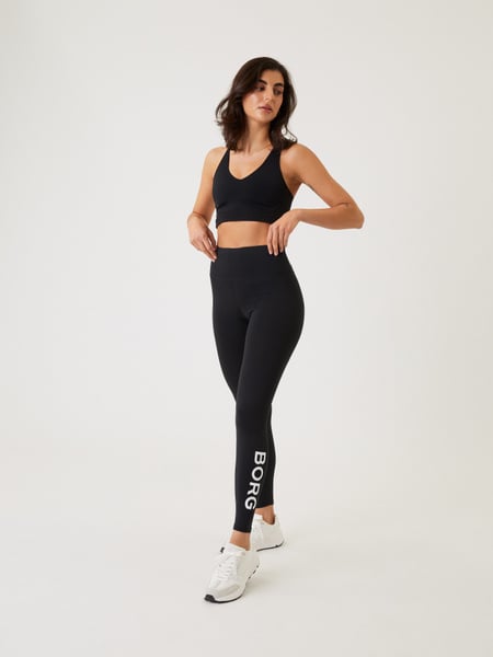 Björn Borg Borg Logo Tights Svart, L