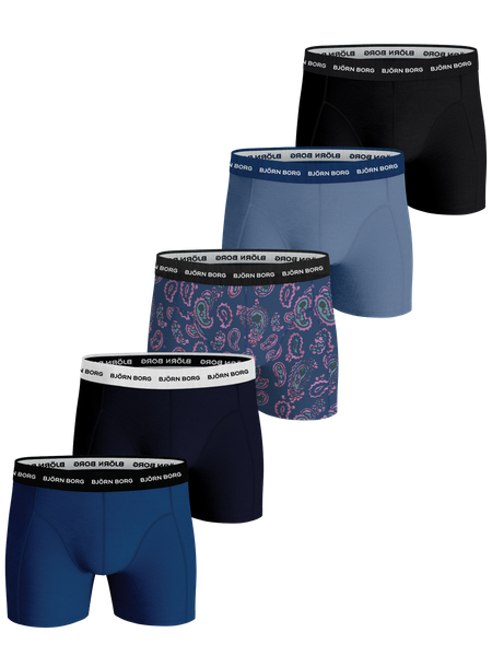 Björn Borg Cotton Stretch Boxer 5-pack Multi, L
