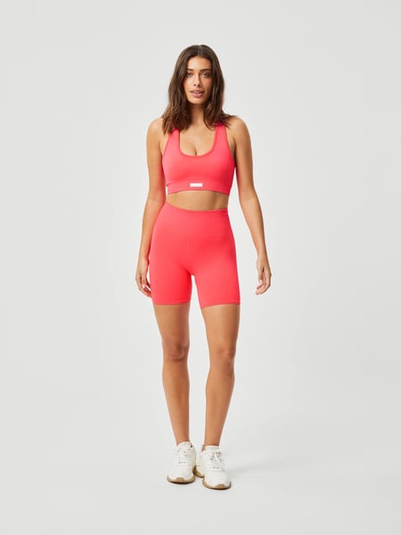 Björn Borg Studio Seamless Rib Shorts Rosa, L