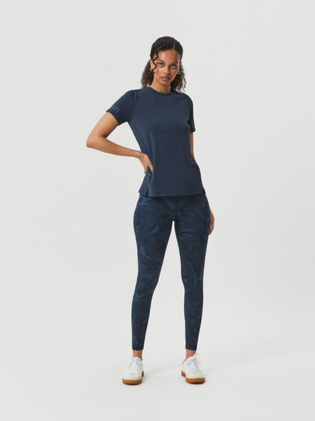 Björn Borg Borg Printed Tights Marinblå, L