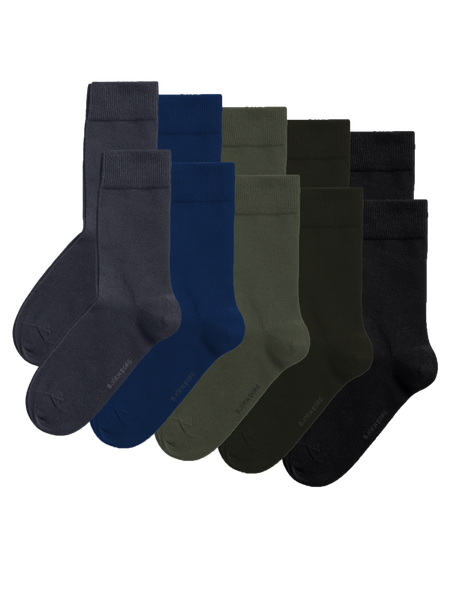 Björn Borg Essential Socks 10-pack Multi, 36-40
