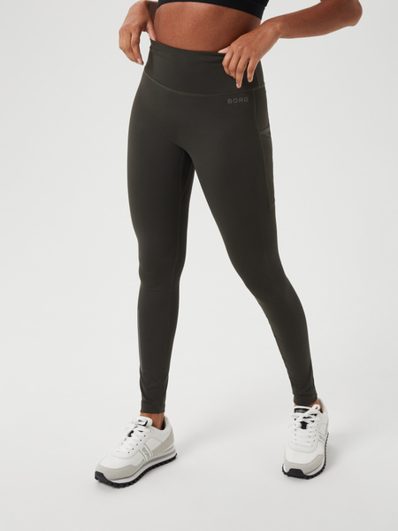 Björn Borg Borg Running Tights Grön, L