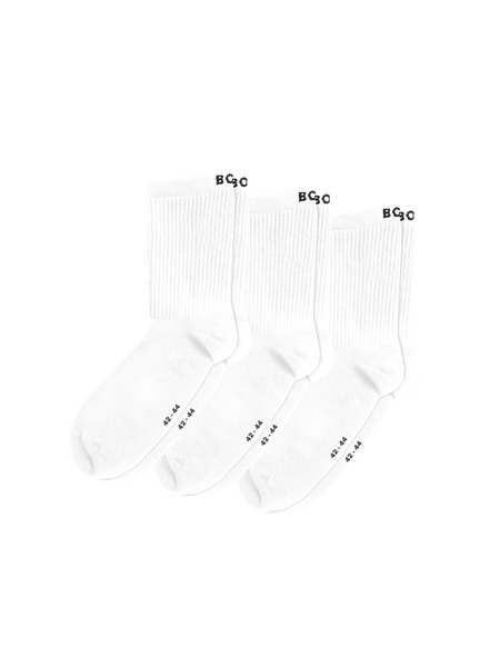 Björn Borg Sports Socks 3-pack Vit, 35-38