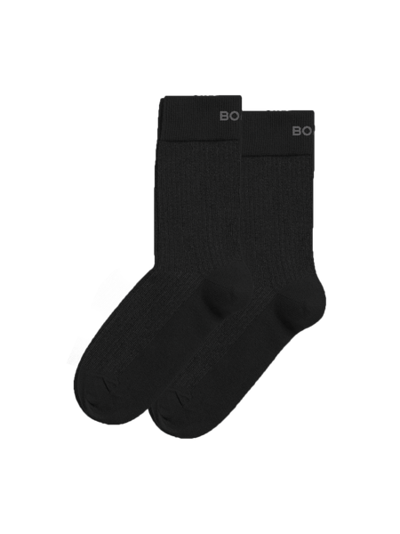 Björn Borg Core Rib Socks 2-pack Svart, 36-40