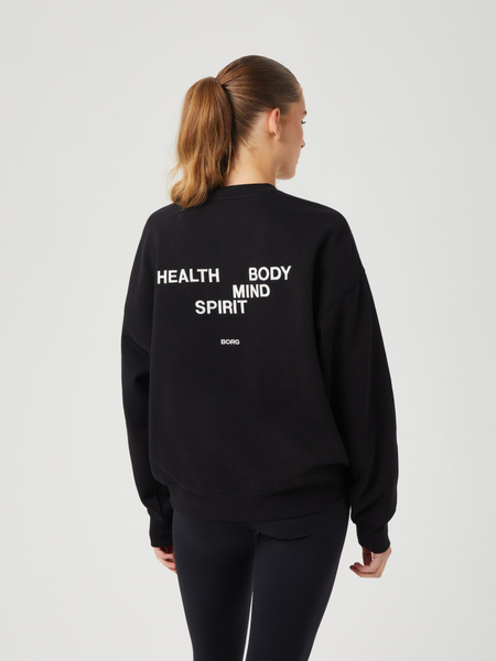 Björn Borg Studio Oversized Crew Svart, L
