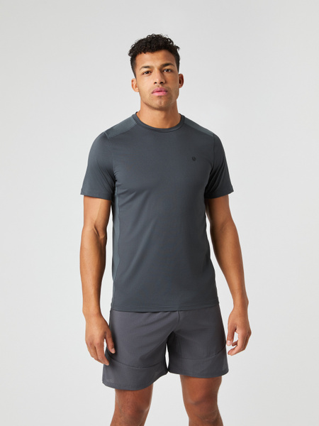 Björn Borg Ace Mesh Panel T-shirt Grå, L