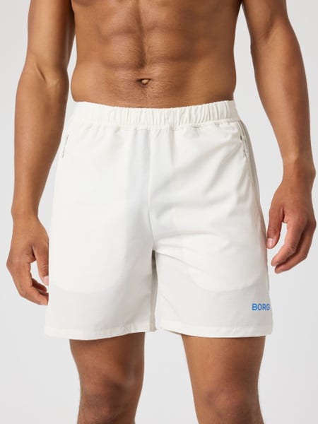 Björn Borg Borg Zip Shorts 7 Inch Vit, L
