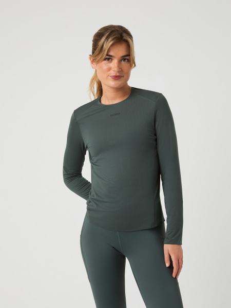 Björn Borg Borg Running Feather Long Sleeve T-shirt Grön, L