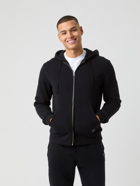 Björn Borg Centre Zip Hoodie Svart, L