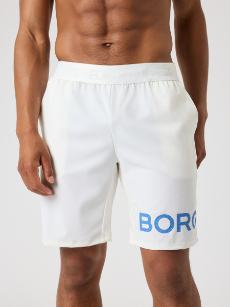 Björn Borg Borg Shorts 9 Inch Vit, L