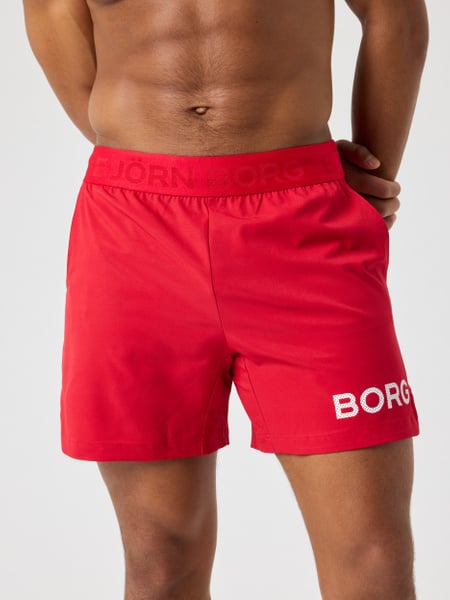 Björn Borg Borg Shorts 6 Inch Röd, L