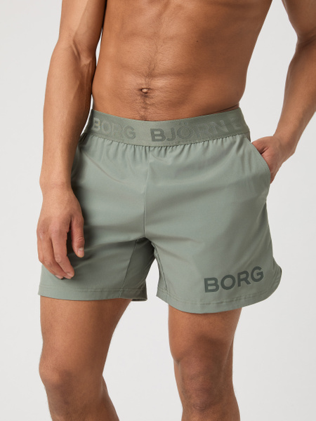 Björn Borg Borg Shorts 6 Inch Grön, L