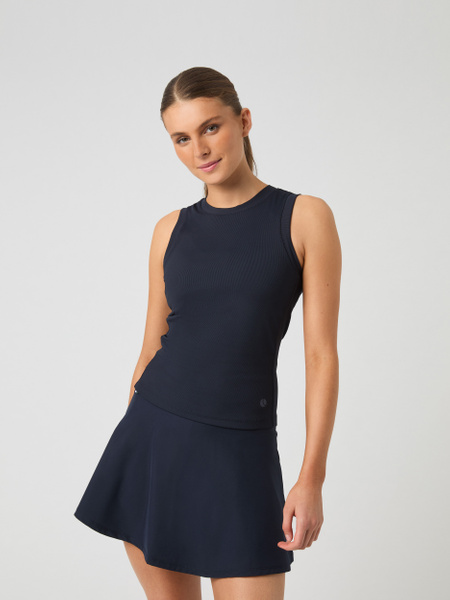 Björn Borg Ace Pocket Ribbed Tank Top Marinblå, L