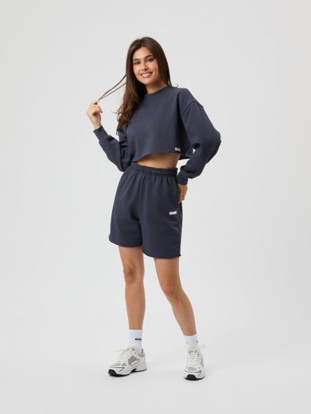 Björn Borg Studio Oversized Sweatshorts Grå, L