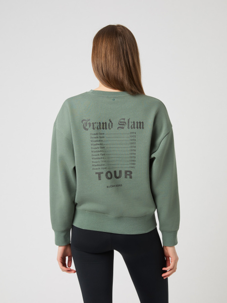 Björn Borg Borg Boyfriend Sweatshirt Grön, L