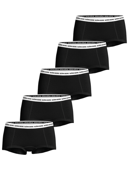 Björn Borg Logo Boxer Shorts 5-pack Svart, L