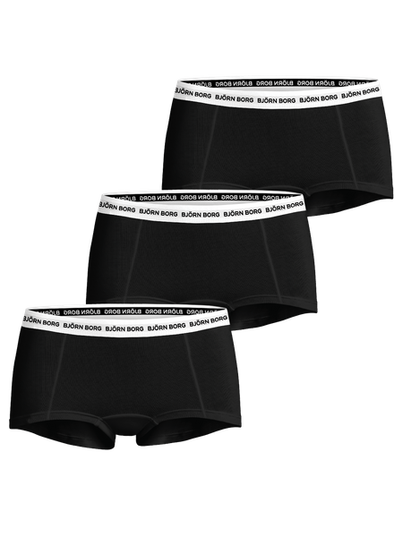 Björn Borg Logo Boxer Shorts 3-pack Svart, L