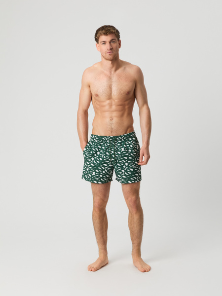 Björn Borg Borg Print Swim Shorts Grön, L