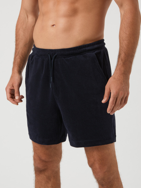 Björn Borg Borg Toweling Pool Shorts Marinblå, L