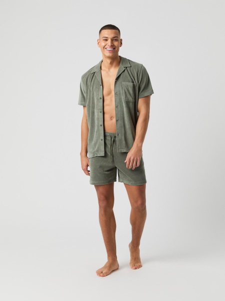 Björn Borg Borg Toweling Pool Shorts Grön, L