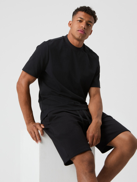 Björn Borg Centre High Neck T-shirt Svart, L