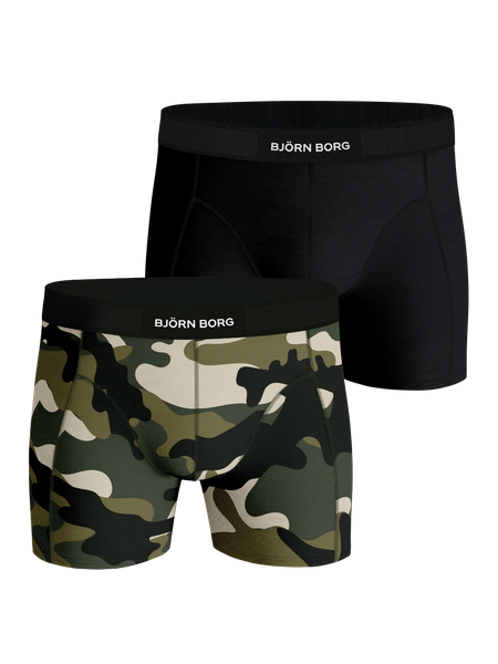 Björn Borg Organic Cotton Stretch Boxers 2-pack Multi, L