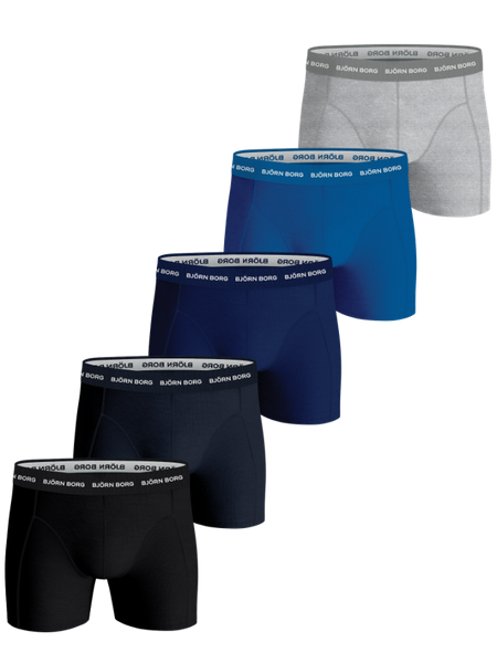 Björn Borg Cotton Stretch Boxers 5-pack Multi, L