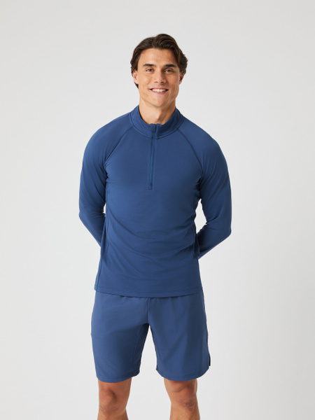 Björn Borg Borg Midlayer Half Zip Blå, L