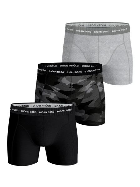 Björn Borg Cotton Stretch Boxers 3-pack Multi, L