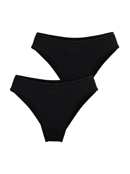 Björn Borg Soft Touch Cheeky Briefs 2-pack Svart, L