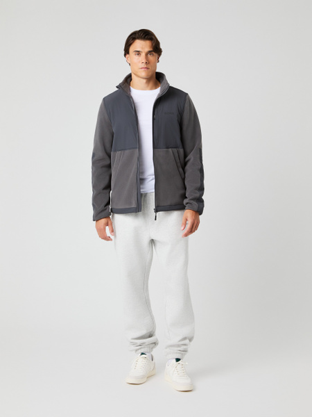Björn Borg Borg Fleece Hybrid Jacket Grå, L
