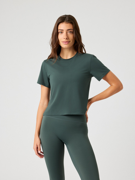 Björn Borg Borg Cropped T-shirt Grön, L