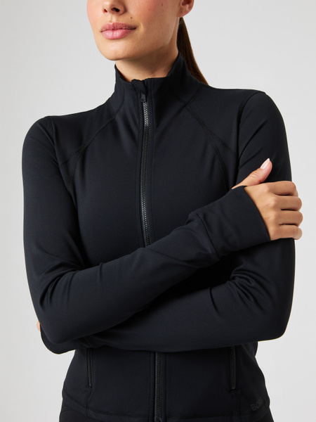 Björn Borg Borg Soft Zip Midlayer Svart, L