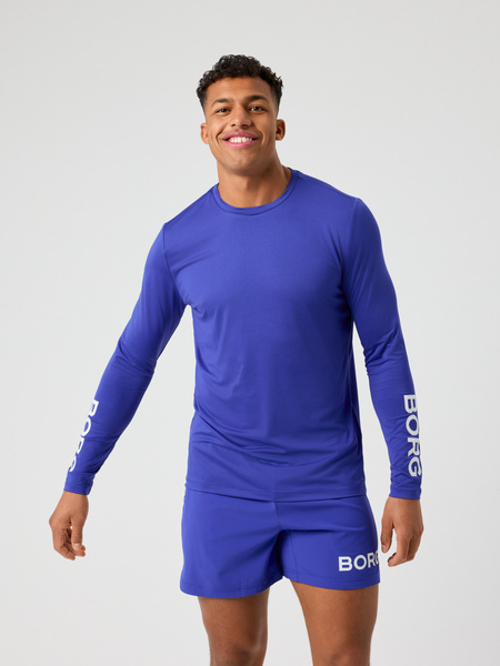 Björn Borg Borg Long Sleeve T-shirt Blå, L