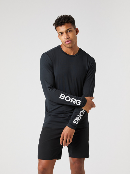 Björn Borg Borg Long Sleeve T-shirt Svart, L