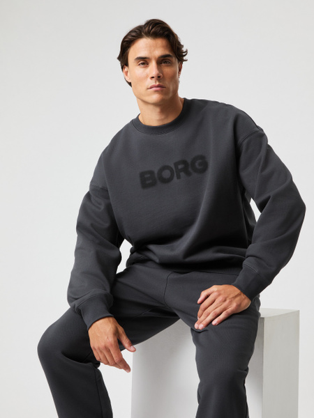 Björn Borg Borg Oversized Sweatshirt Grå, L