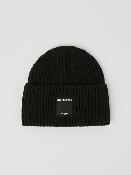Björn Borg Centre Knit Beanie Svart